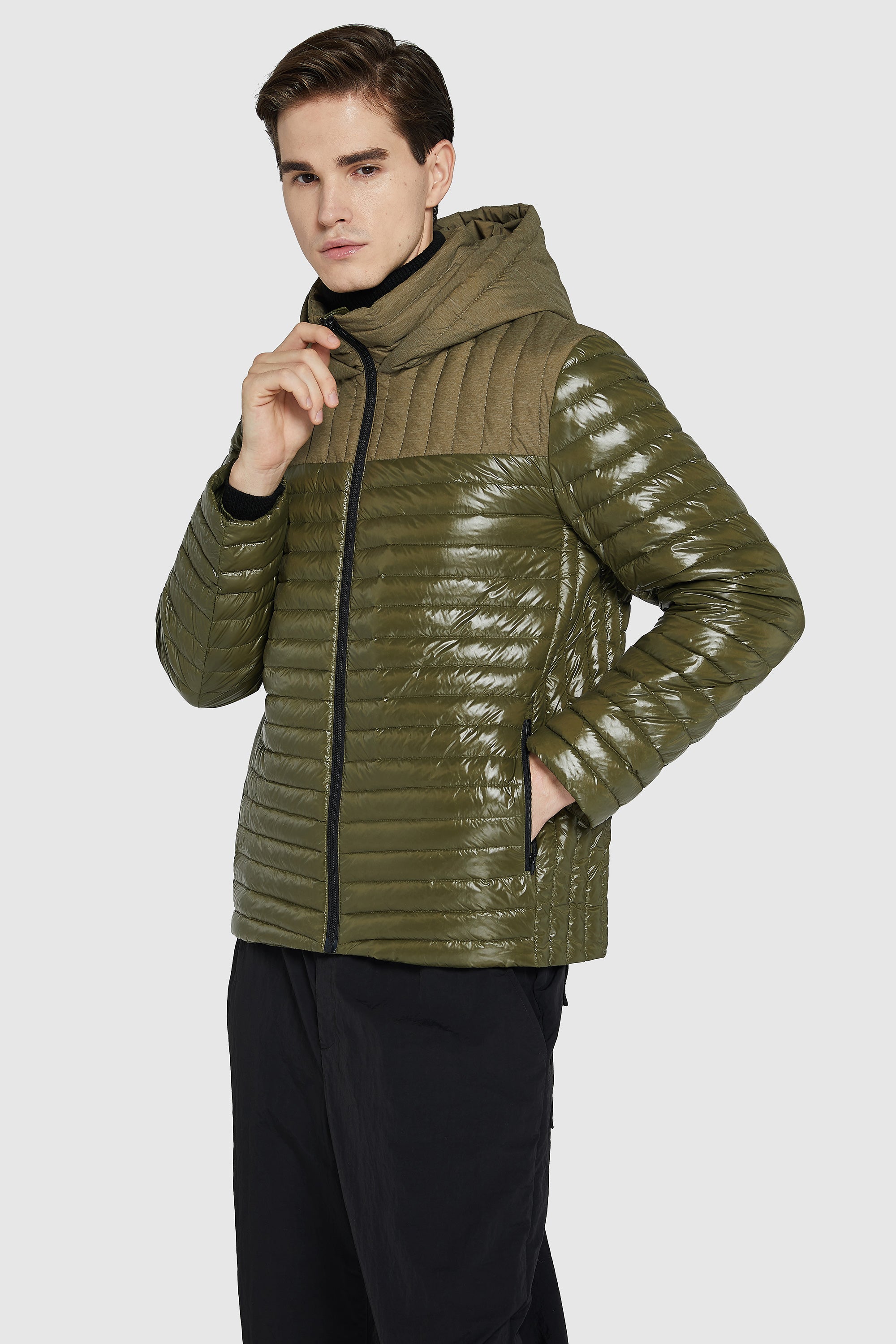 Hooded Winter Down Jacket