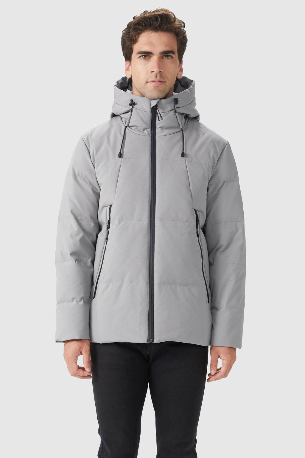 Insulated Warm Hooded Puffer Down Jacket