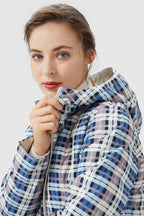 Lightweight Reversible Down Jacket with Hood