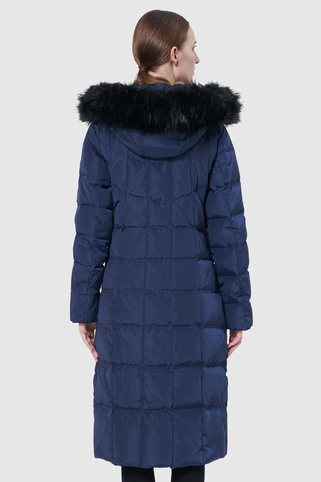 Maxi Thickened Hooded Down Jacket