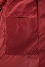 Maxi Thickened Hooded Down Jacket
