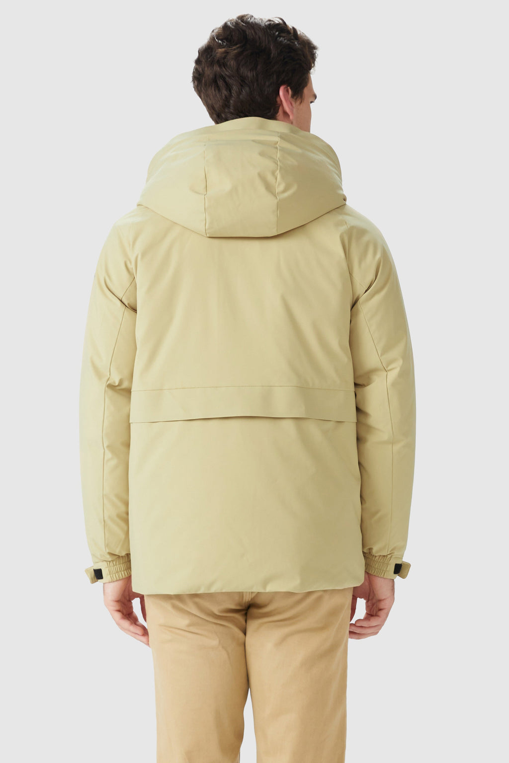 Multi-pockets Hooded Down Jacket