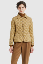 Packable Light Cropped Puffer Jacket