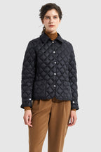 Packable Light Cropped Puffer Jacket