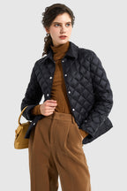 Packable Light Cropped Puffer Jacket