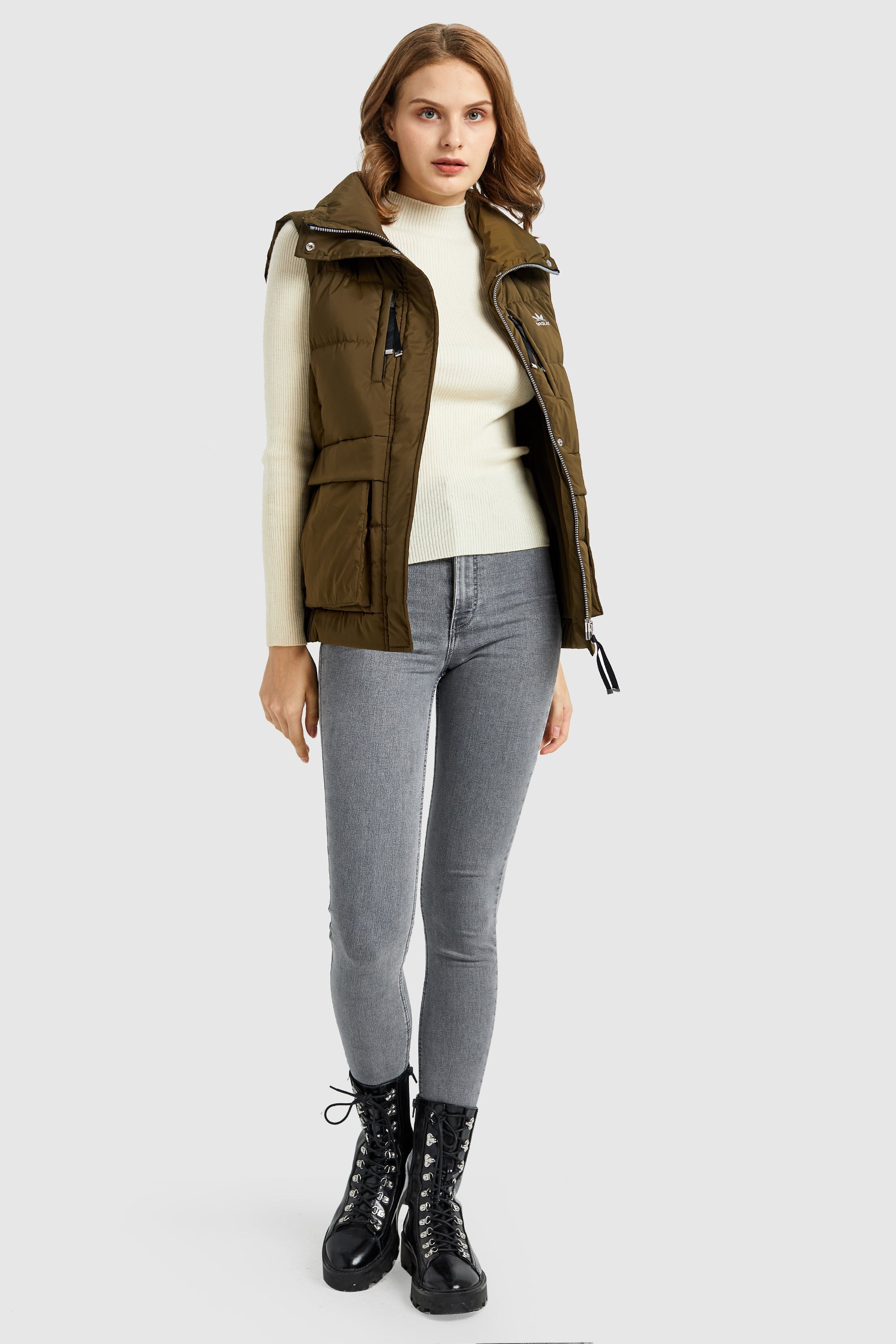 Packable Stand Collar Puffer Light Down Vest