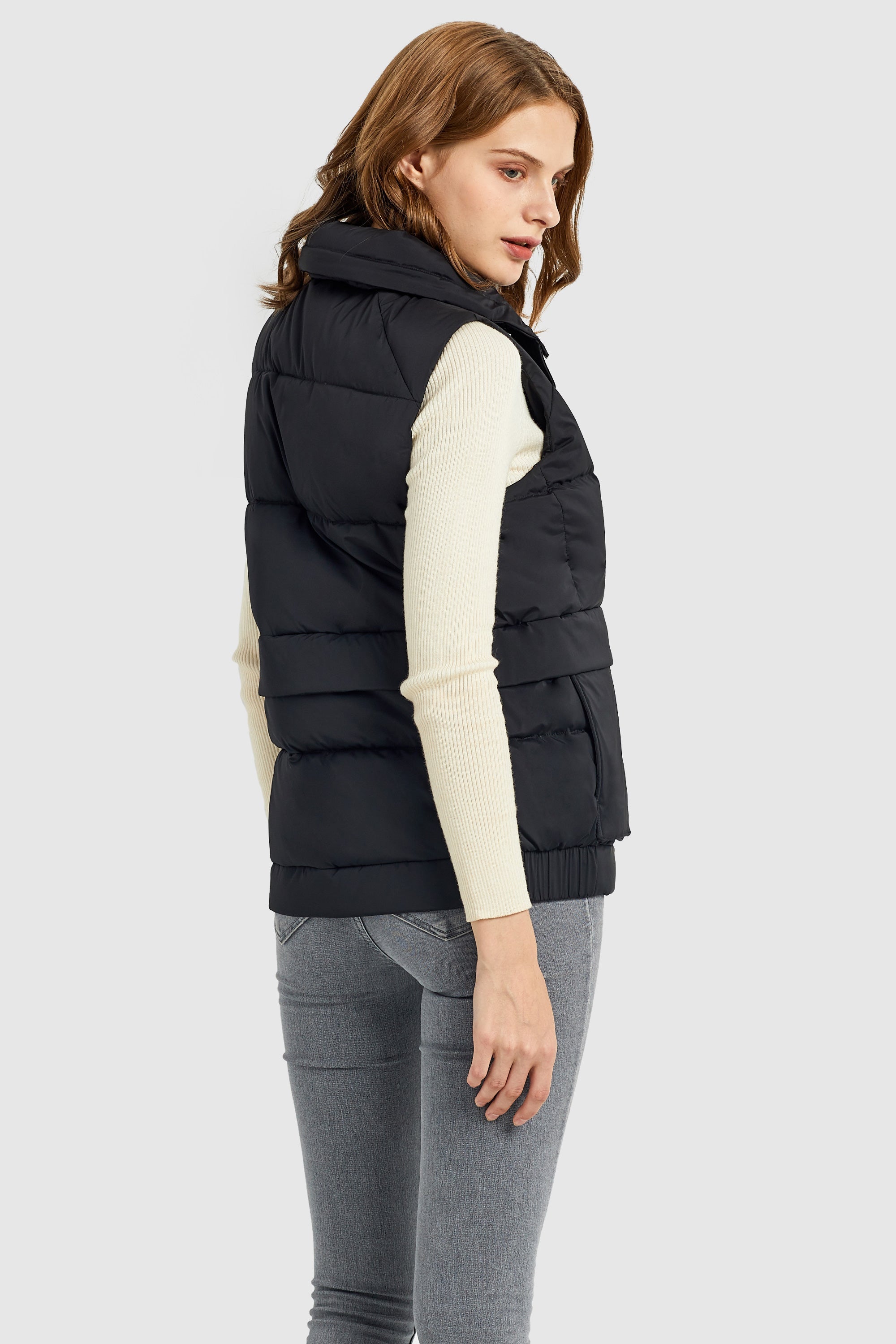 Packable Stand Collar Puffer Light Down Vest