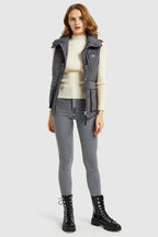 Packable Stand Collar Puffer Light Down Vest