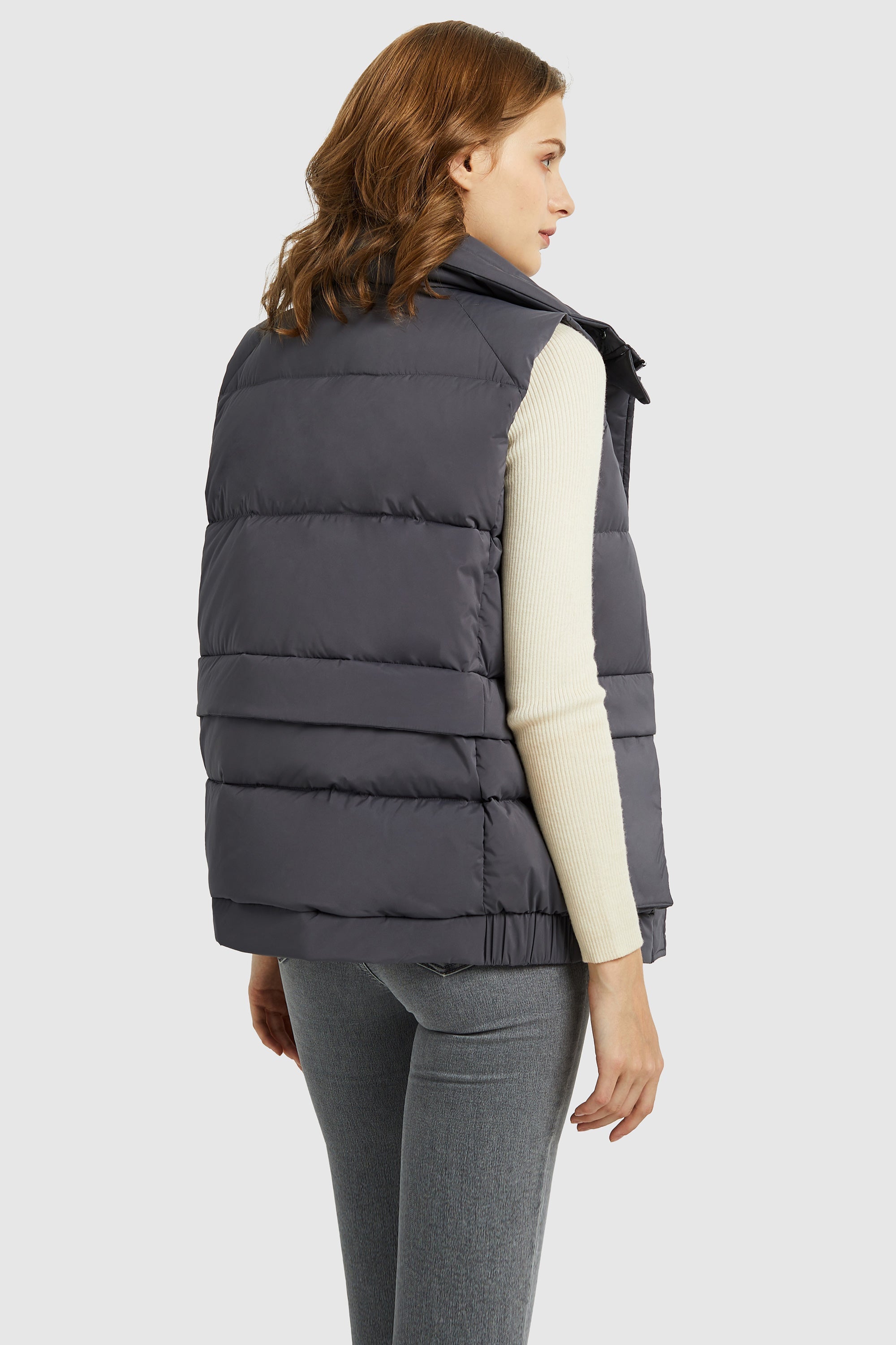 Packable Stand Collar Puffer Light Down Vest