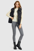 Packable Stand Collar Puffer Light Down Vest
