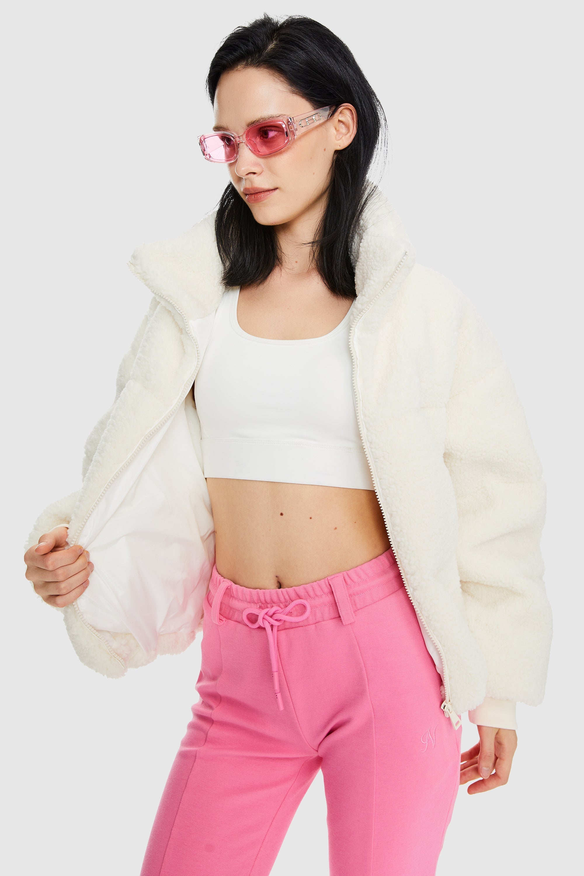 Earthugger Fleece Cropped Jacket
