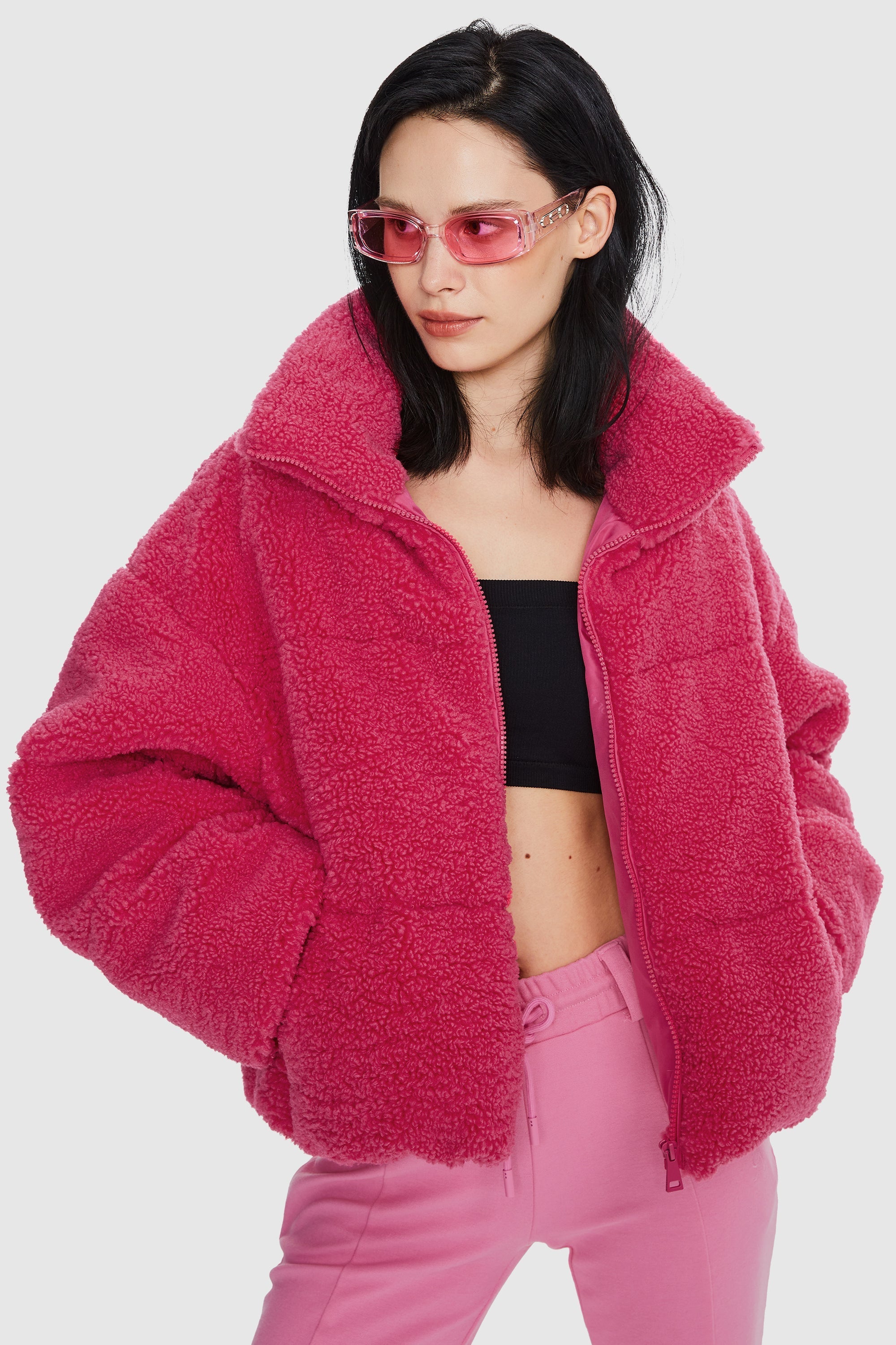 Earthugger Fleece Cropped Jacket