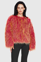 Puff-O O-Lab Shaggy Jacket - Two-Color Gradient