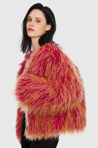 Puff-O O-Lab Shaggy Jacket - Two-Color Gradient