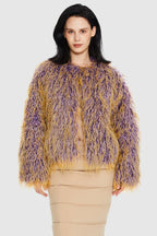 Puff-O O-Lab Shaggy Jacket - Two-Color Gradient