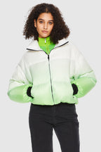 Summit Ombre Down Cropped Puffer