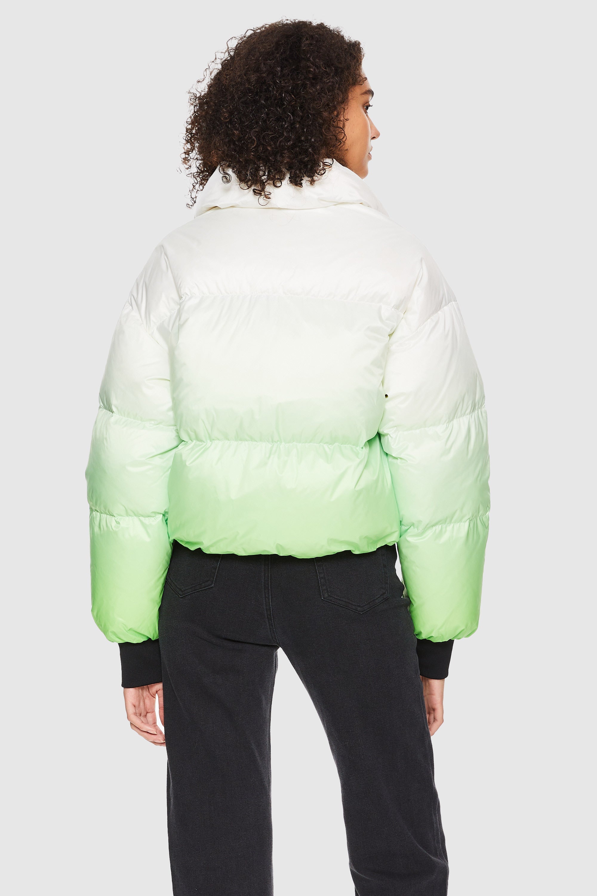 Summit Ombre Down Cropped Puffer