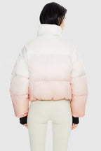 Summit Ombre Down Cropped Puffer