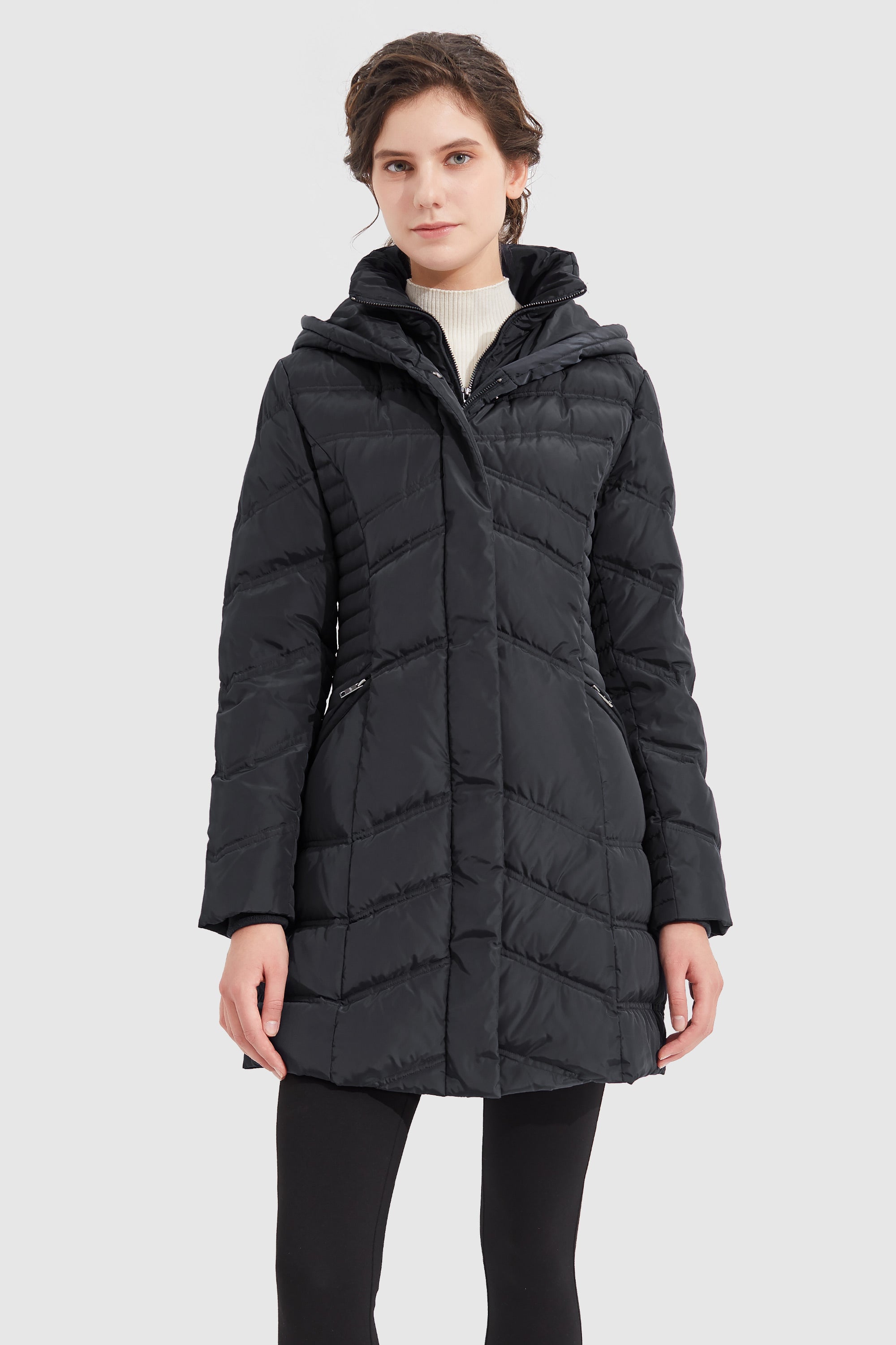 Quilted Thickened Puffer Down Jacket