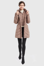 Quilted Thickened Puffer Down Jacket