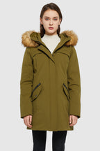 Removable Hood Winter Down Coat