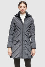 Removable Hooded Winter Down Coat