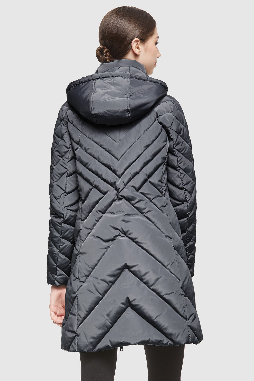 Removable Hooded Winter Down Coat