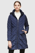 Removable Hooded Winter Down Coat