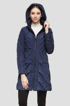 Removable Hooded Winter Down Coat