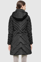 Removable Hooded Winter Down Coat