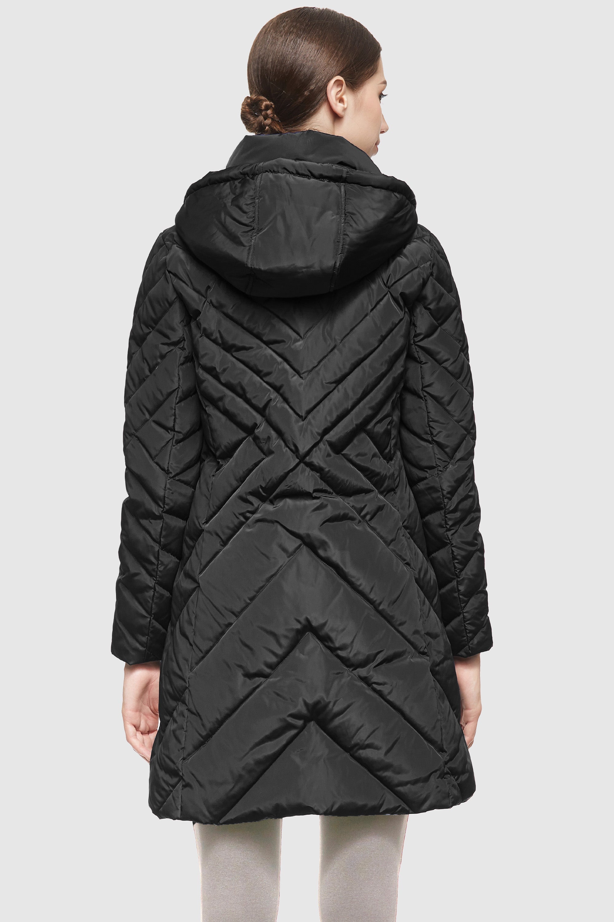 Removable Hooded Winter Down Coat