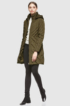 Removable Hooded Winter Down Coat