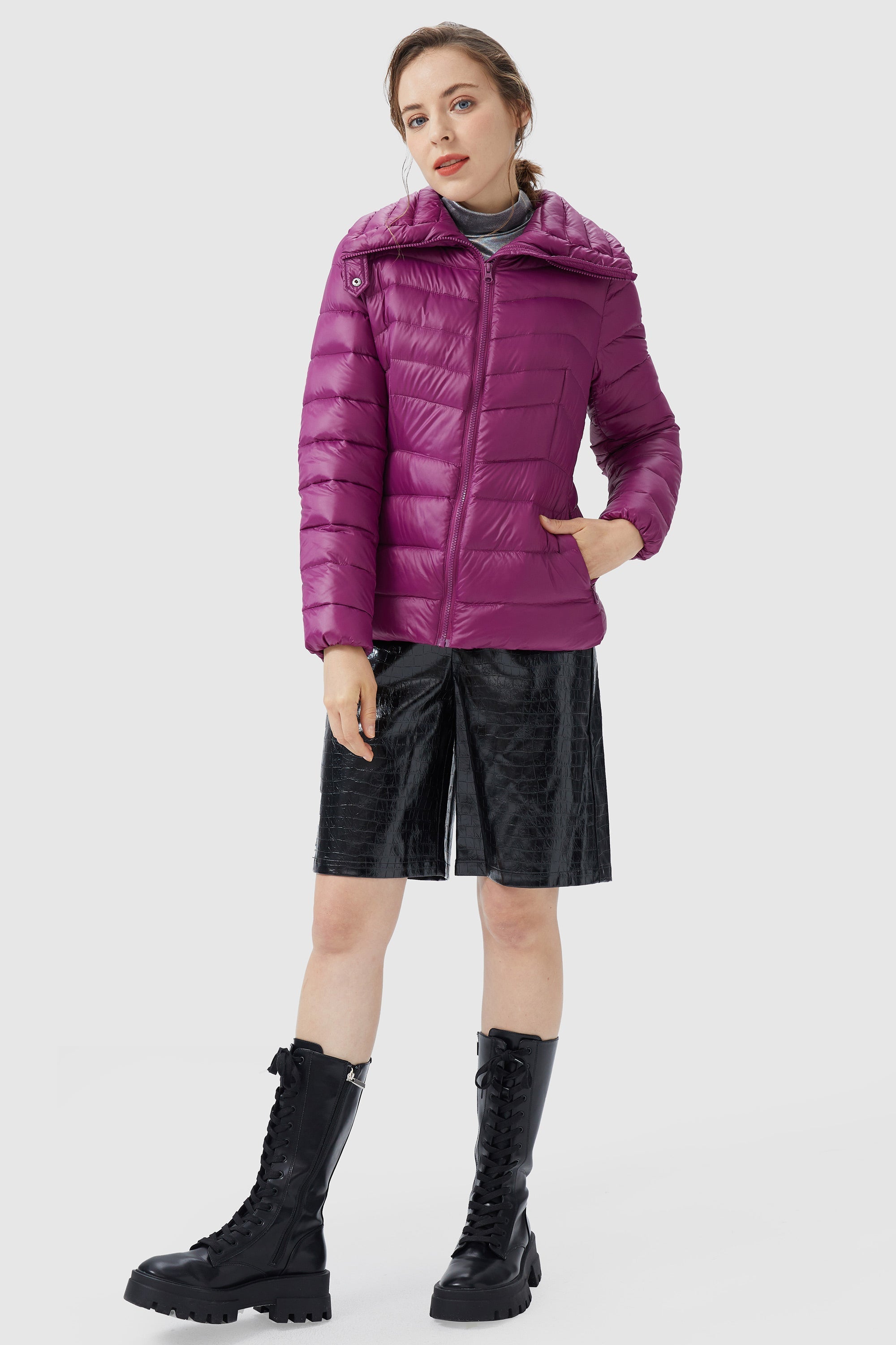 Short Light Packable Down Jacket