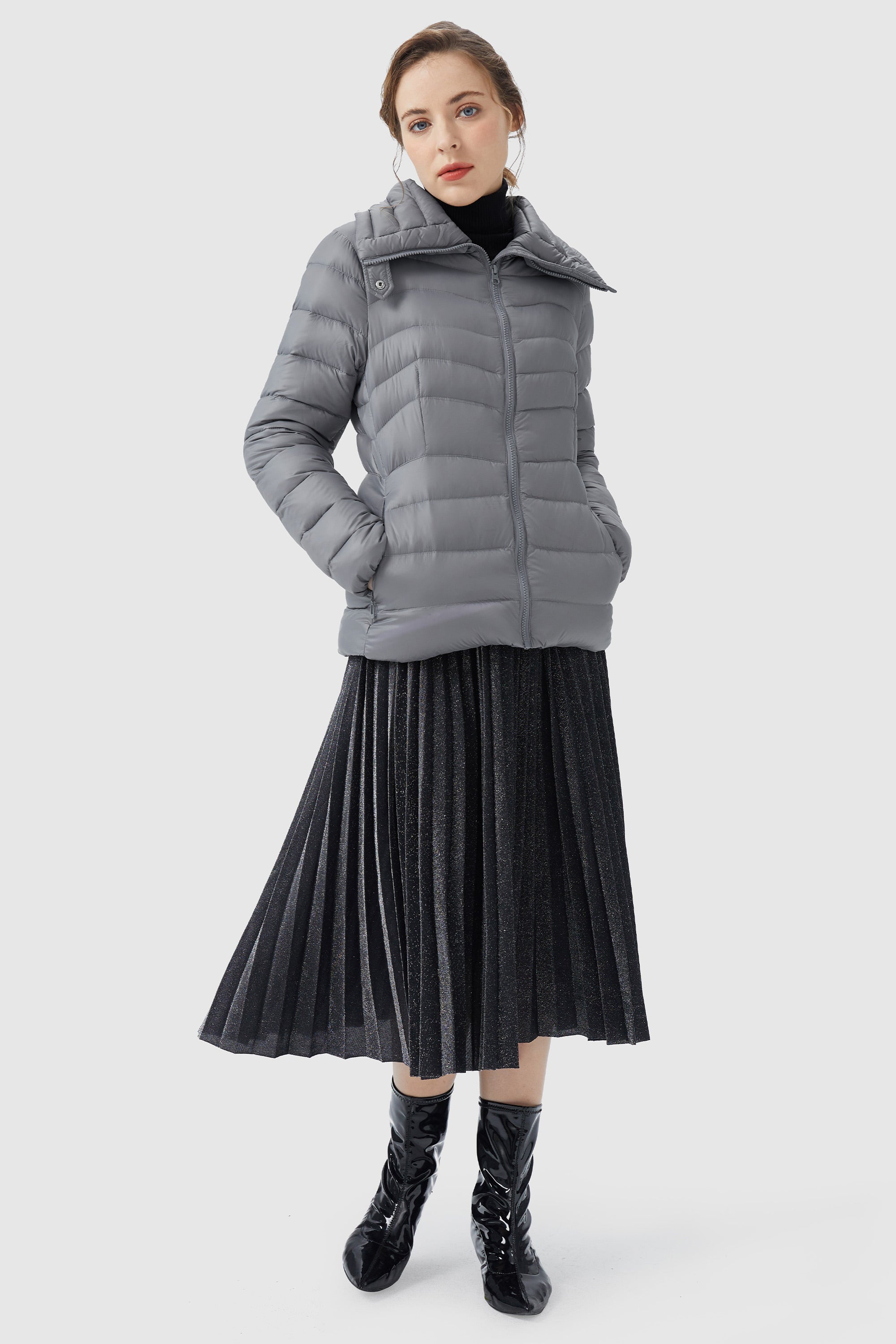 Short Light Packable Down Jacket