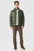 Short Lightweight Bomber Down Coat