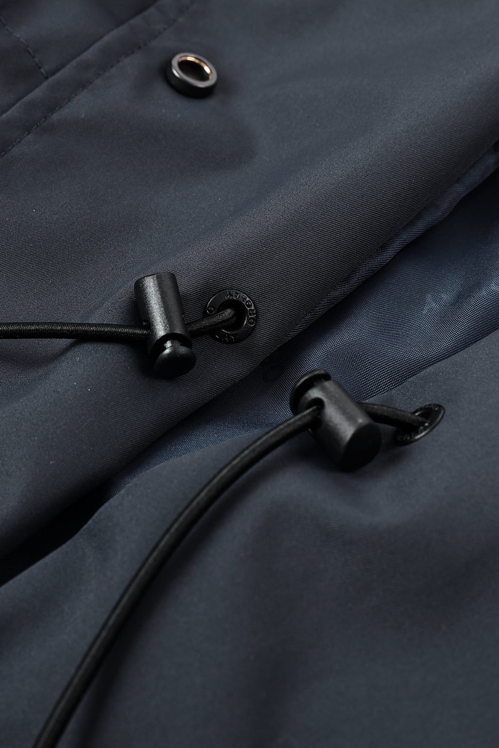 Slit Back Hem Breasted Trench Coat