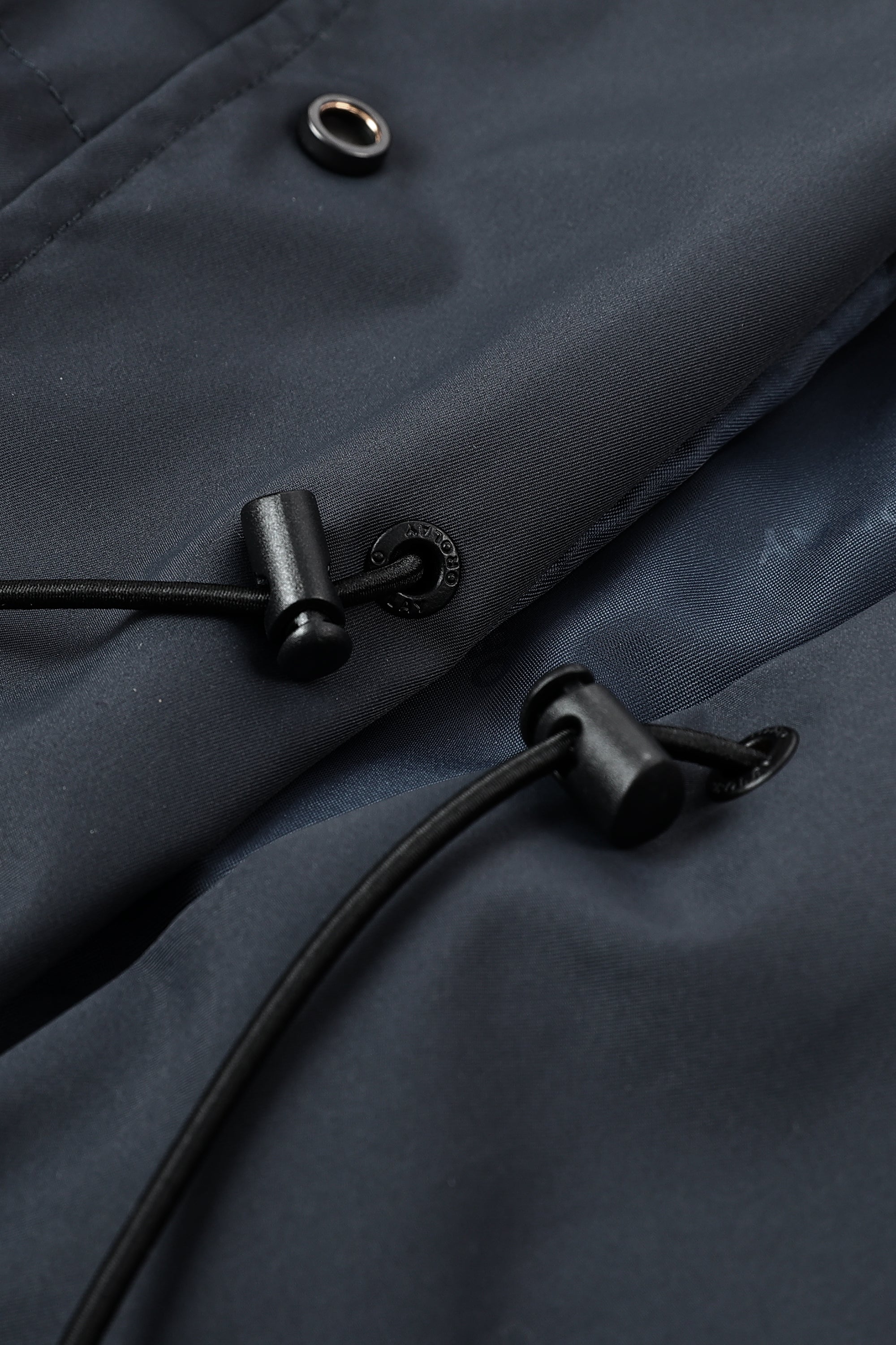 Slit Back Hem Breasted Trench Coat