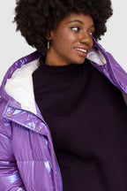 Stand Collar Thick Hood Down Coats
