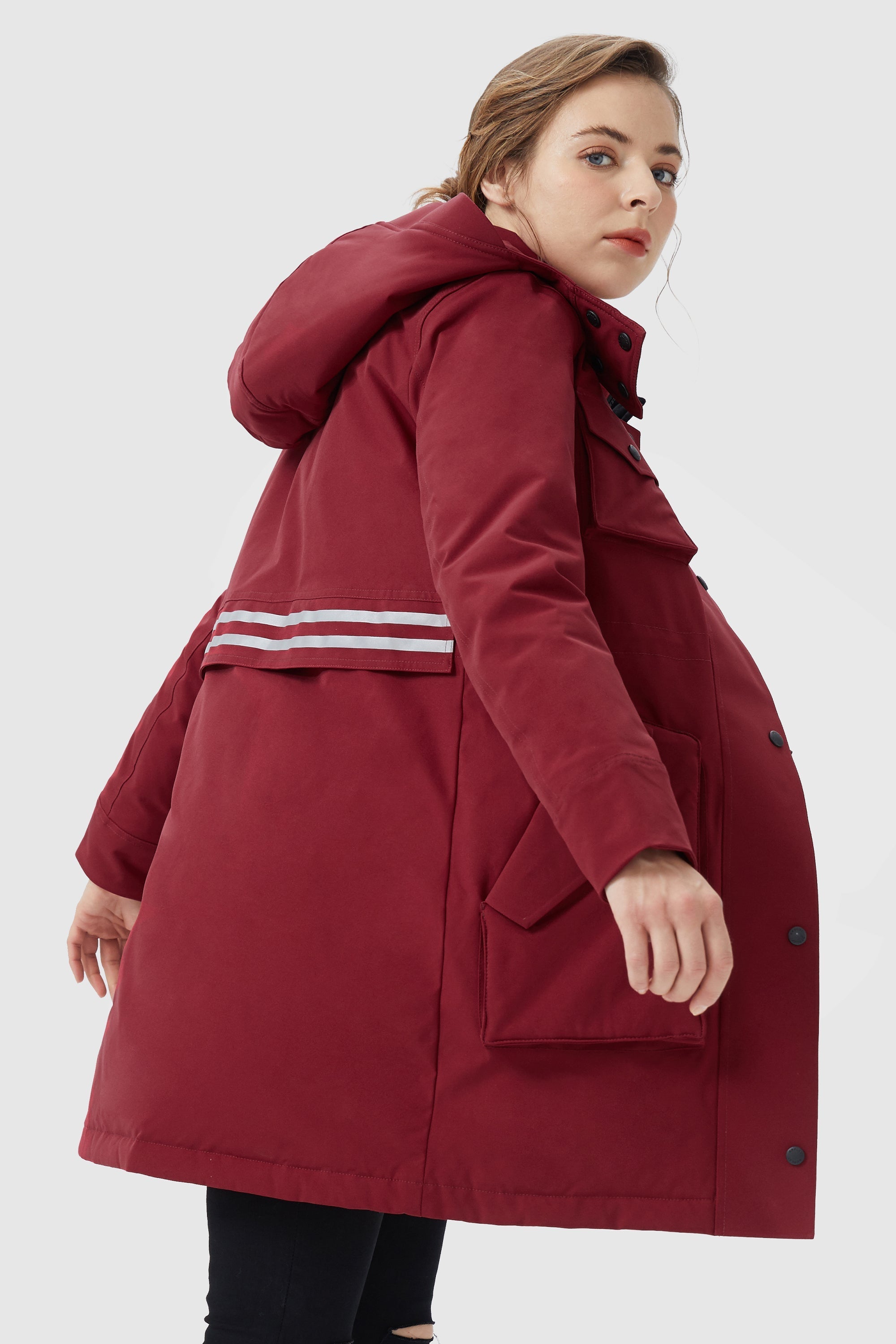 Thicken Winter Parka Down Coat with Hood