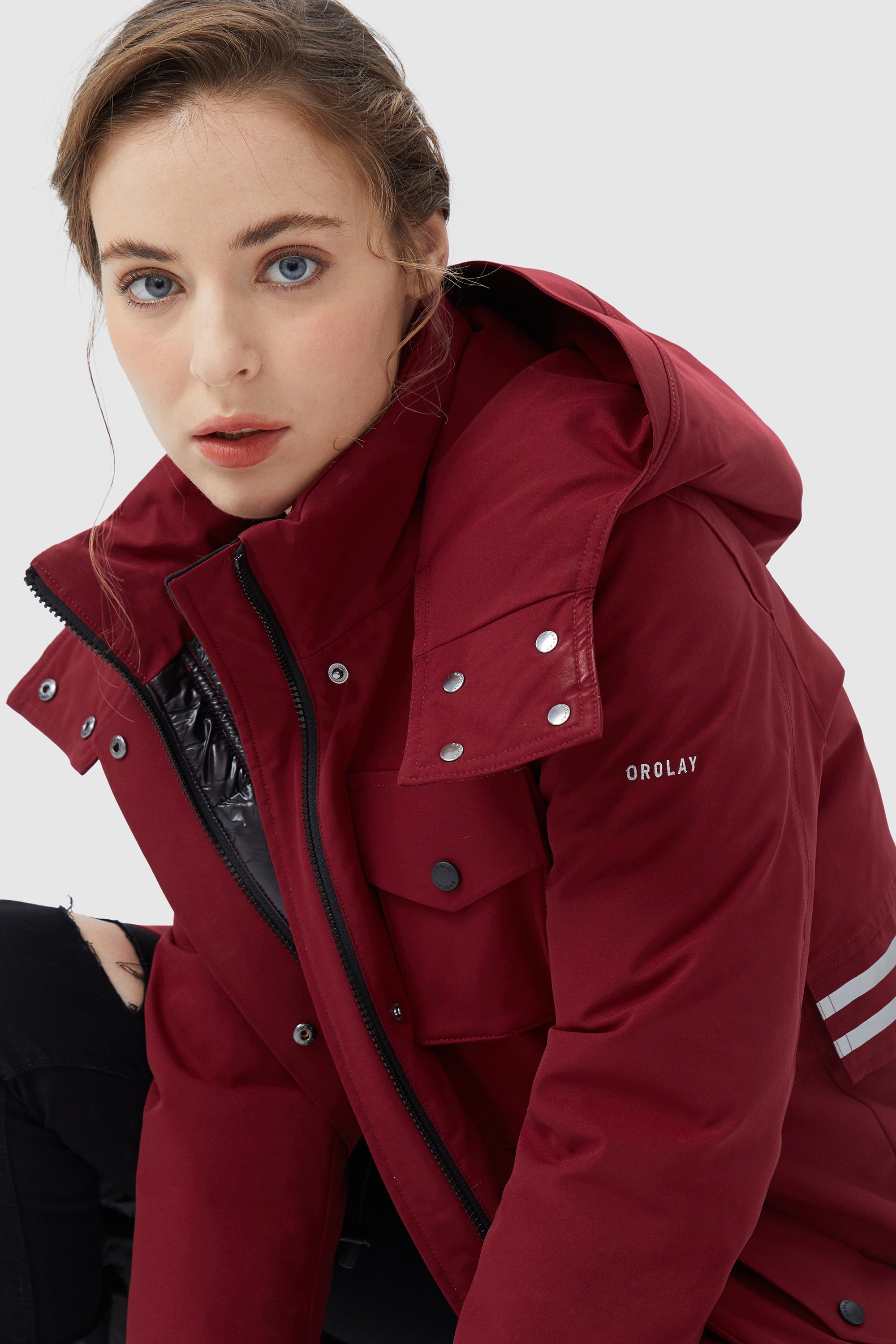 Thicken Winter Parka Down Coat with Hood
