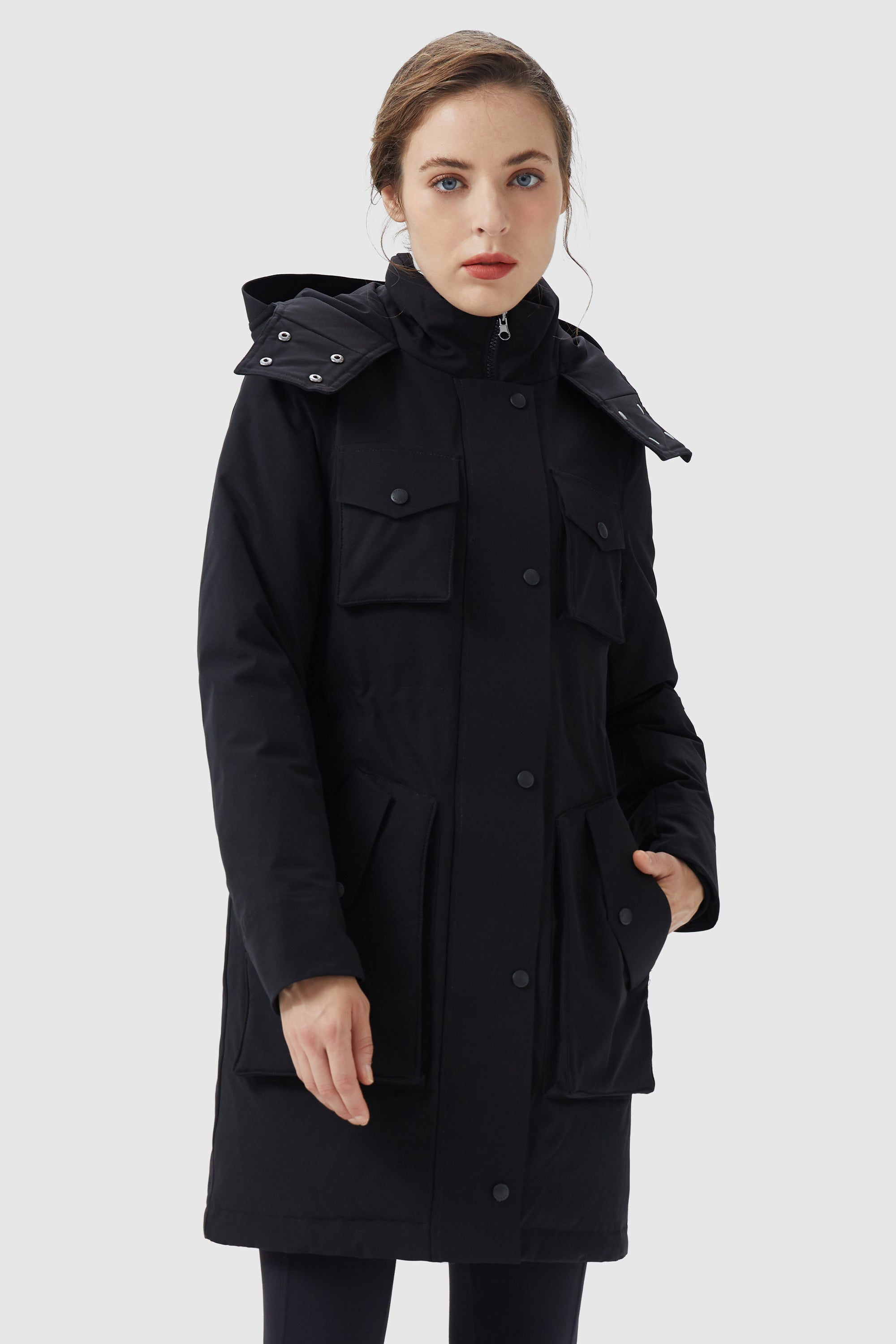 Thicken Winter Parka Down Coat with Hood
