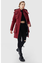 Thicken Winter Parka Down Coat with Hood