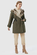 Thickened Lapel Winter Jacket with Hood