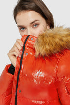 Thickened Winter Shiny Down Puffer Jacket