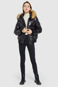 Thickened Winter Shiny Down Puffer Jacket