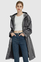 Waist Drawstring Outdoor Windbreaker