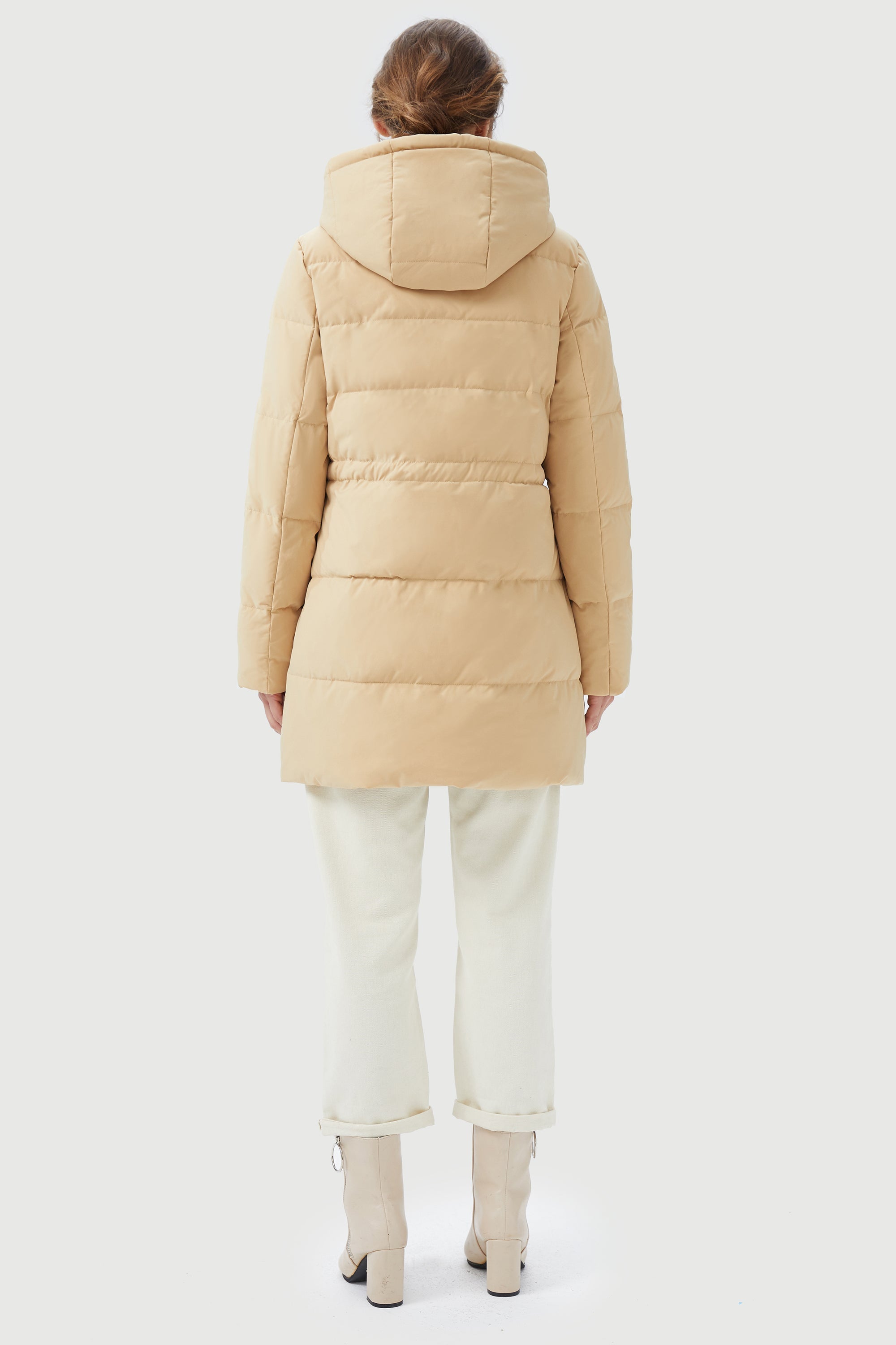 Waterproof Thickened Down Jacket with Hood
