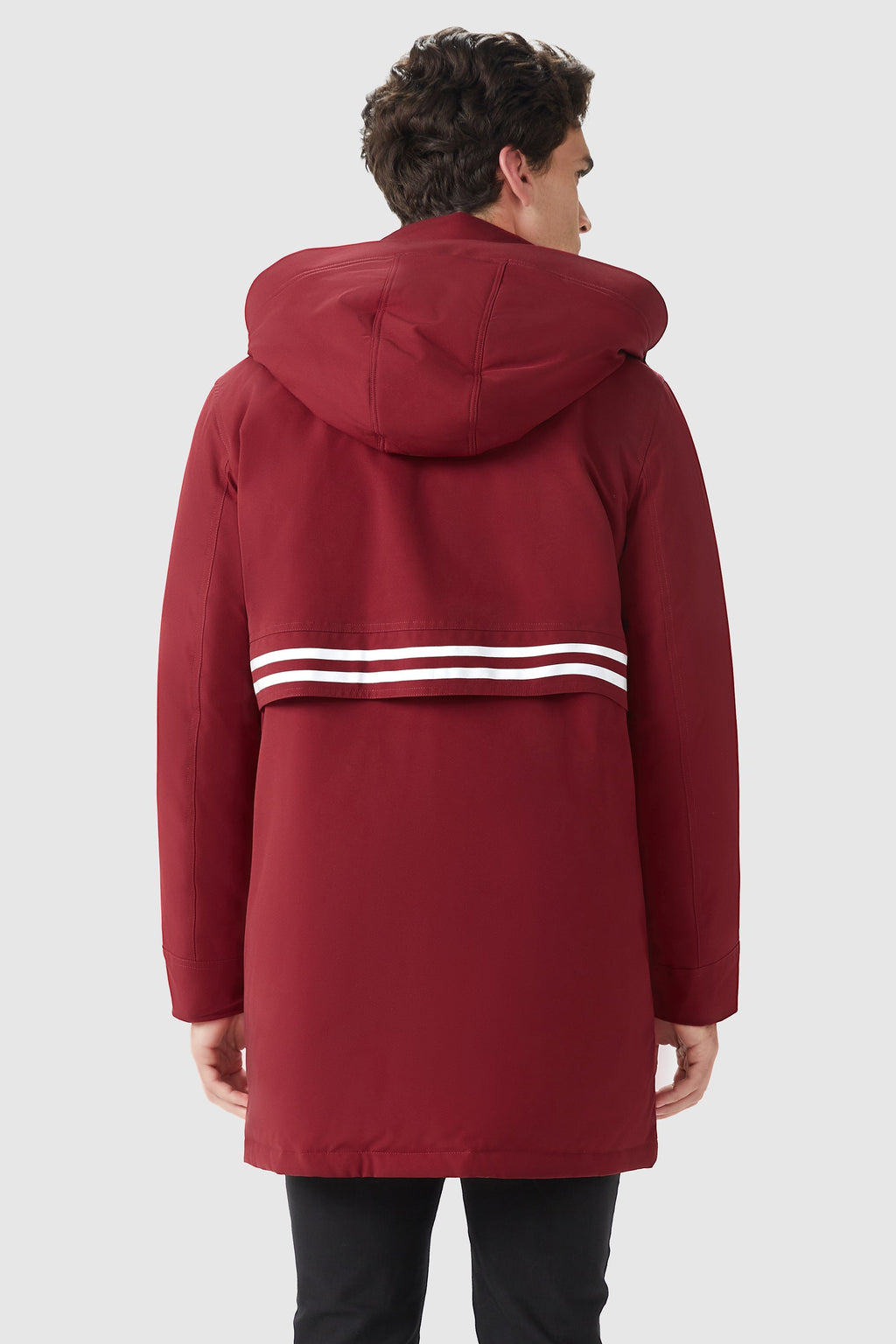 Windproof Warm Hooded Down Jacket