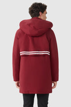 Windproof Warm Hooded Down Jacket