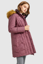 Winter Hooded Puffer Down Jacket